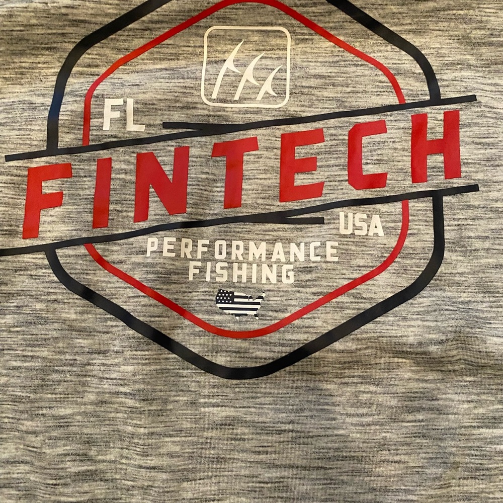 Fintech Gray Men's Hoodie